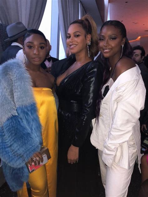 Hot Shots Beyonce Jay Z Mariah Carey Normani And More Shine At Roc Nation Pre Grammy Brunch