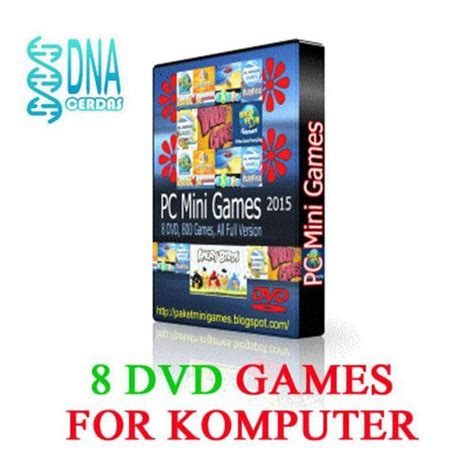 Jual Paket Pc Mini Games Collection Pack Minigames Dvd Games Mini Pc
