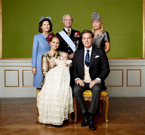 Queens Of England A Royal Christening In Sweden