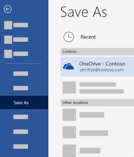 Create A Document From Onedrive For Business Office Support