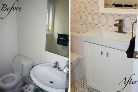 Powder Room Renovation With The Home Depot Canada