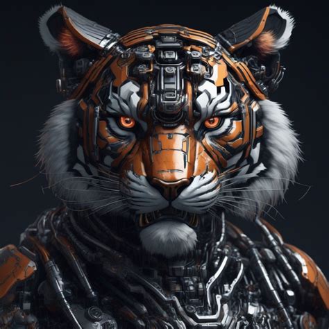 Rise Of The Cyborg Tiger Blackdemon India