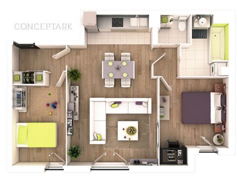 Rumah minimalis terus meraih minat yang tinggi dari masyarakat. 25 Kumpulan Denah Rumah Minimalis 3D