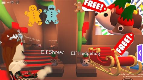 How To Get A Free Elf Hedgehog And Elf Shrew Adopt Me Youtube