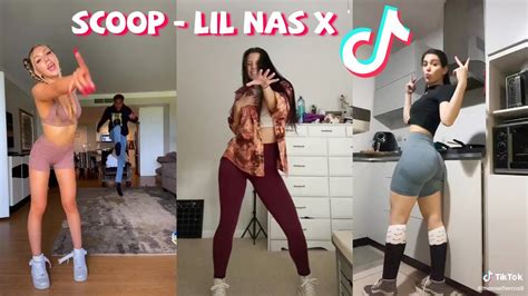 Scoop Lil Nas X Tiktok Dance Challenge Compilation Youtube