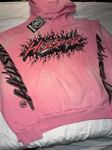 Hellstar Hellstar Pink Hoodie Without Brain Grailed