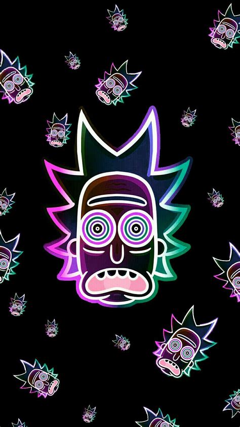 Rick y morty retrowave synthwave. Celular Fondo De Pantalla De Rick Y Morty