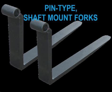 Genie Pin Type Shaft Mount Forks Pair Set Forklift Fork 2 38x4x60 60