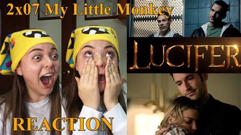 Lucifer 2x07 My Little Monkey Reaction Youtube