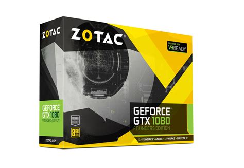 Zotac Geforce Gtx 1080 Founders Edition Zotac
