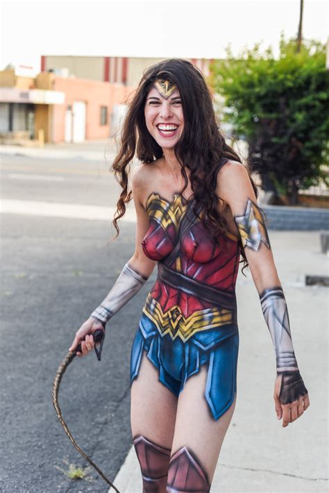 Wonder Woman Body Paint Roustan Bodypaint