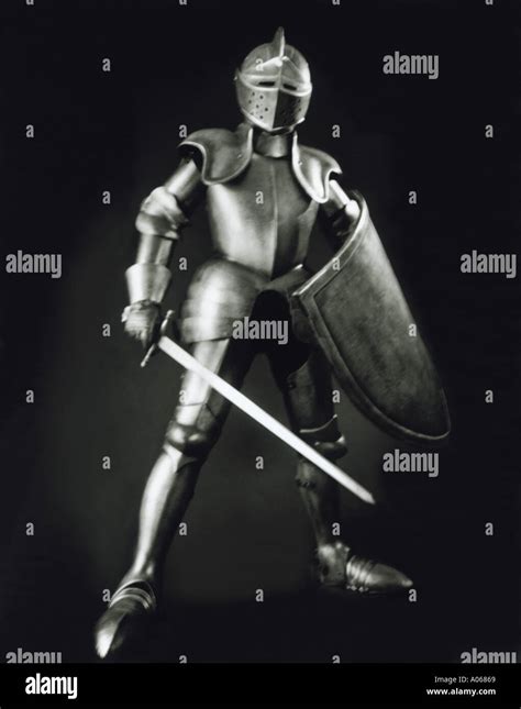 Knight In Shining Armor Stock Photo Alamy