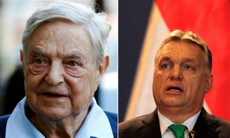 Hungria A Rixa Entre O Premier Orban E O Milionário E Filantropo