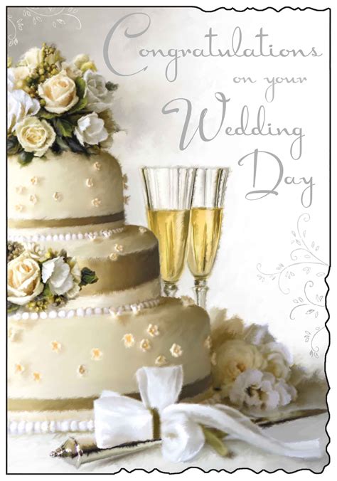Congratulations On Your Wedding Day Card Dizzyduckspartyco