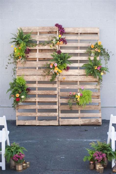 35 Ways To Use Rustic Wood Pallets In Your Wedding Do It