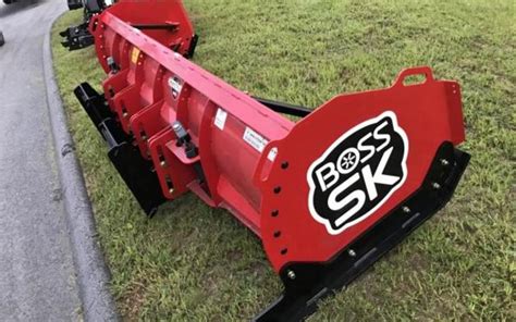 2020 Boss Snowplow Skid Steer Box Plows Sk 10ft Metal Trip Edge Bh