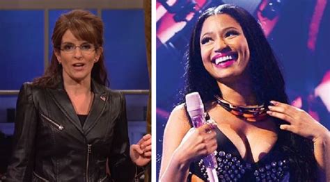 Tina Fey Hosted A Hilarious Snl Season Finale Featuring Musical Guest Nicki Minaj Maxim
