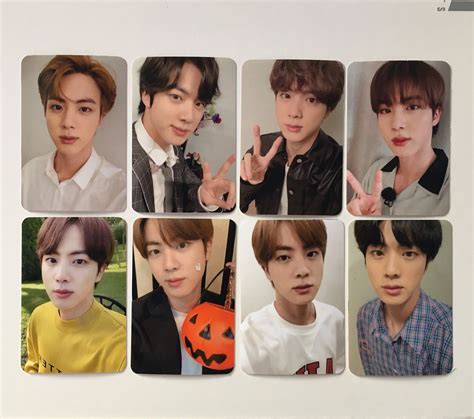 Bts Jin Seokjin Photocards Pcs Etsy