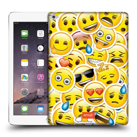 Official Emoji Smileys Hard Back Case For Apple Ipad