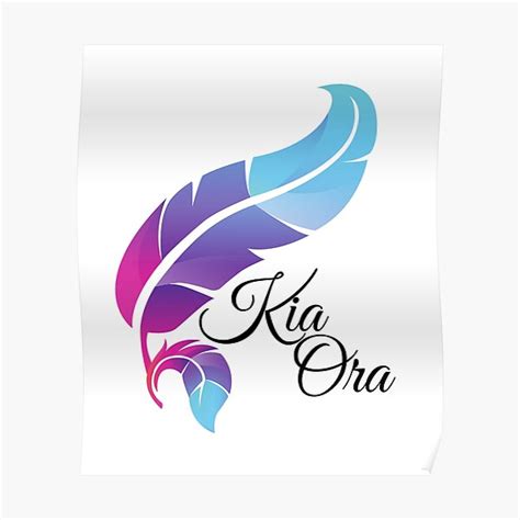Kia Ora Posters Redbubble