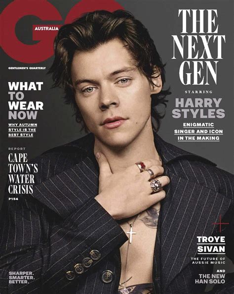 Harry Styles Para GQ Australia Mayo