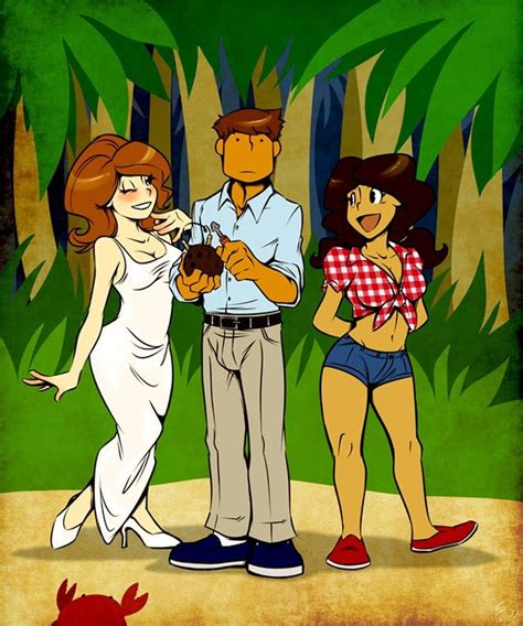 474 Best Gilligans Island Cartoons And Drawings Images On Pinterest