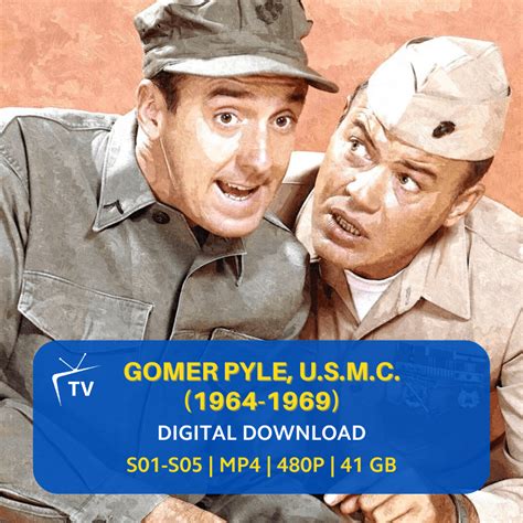 Gomer Pyle Usmc 1964 Vintage Tv Series Military Comedy