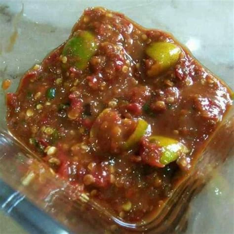 Sambal belacan is a malay chilli paste which is almost similar to sambal terasi (alternate spelling: RESEPI SAMBAL BELACAN TERANGKAT - KOMPILASI HIMPUNAN RESEPI