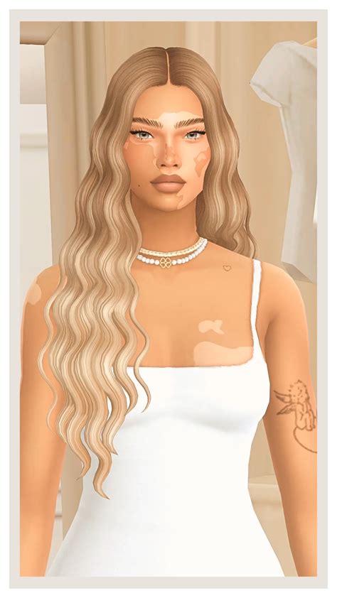 My Favorite Cc Hair Creator ♡ In 2023 Sims 4 Curly Hair Sims Hair
