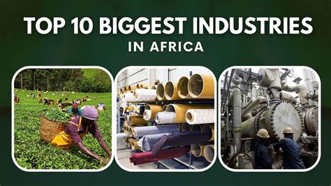 Top 10 Biggest Industries In Africa 2022
