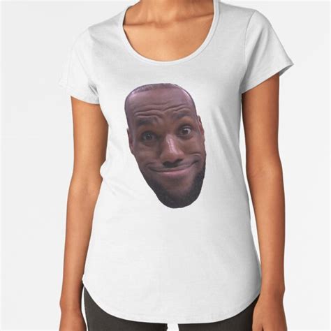 Lebron James Goofy Face T Shirt By Nickcosky Redbubble