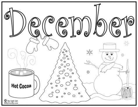 You can delete the background or select create a cute calendar or planner for the month of december. 15 Winter Holiday Coloring Pages for Kids | Coloring pages ...