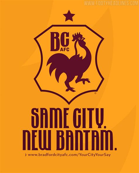 All New Bradford City Logo Released Footy Headlines