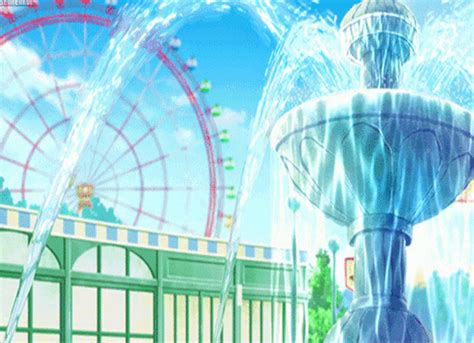 Amusement Park Scenery Background Anime Background Anime Scenery