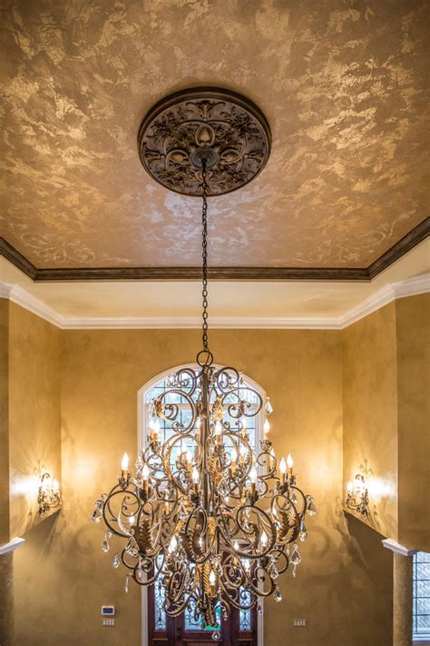 Maybe you would like to learn more about one of these? Custom Foyer Ceiling Painting - Traditional - Chicago - by ...
