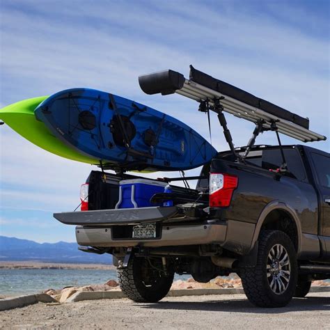 Truck Bed Mounted Kayak And Fishing Rod Rack Kayak Fishing Truck Bed