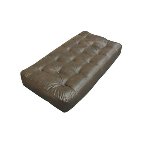 2020 popular 1 trends in furniture, home & garden, sports & entertainment with futons mattress and 1. Shop 9" Triple Foam And Cotton Chair Leather Futon ...