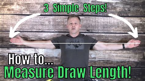 Get It Right See How To Measure Your Draw Length Accurately Youtube