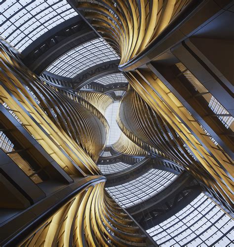 Worlds Tallest Atrium Unveiled Inside Zaha Hadid Designed Office Tower