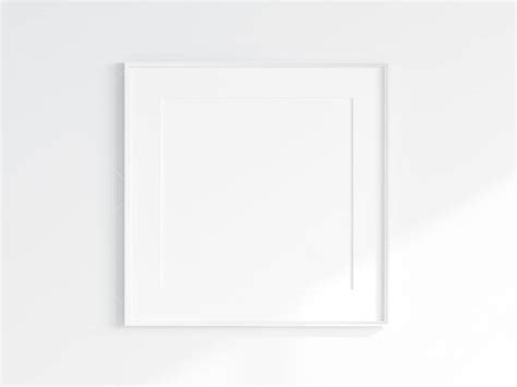 Minimalist Frame Mockup Square White Frame Mockup Poster Etsy Uk
