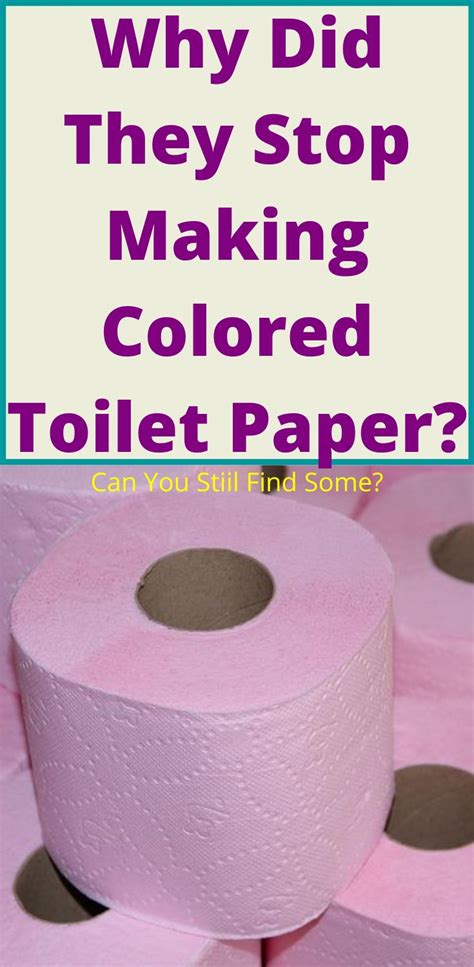 Why They Stopped Making Colored Toilet Paper Colored Toilets Toilet Toilet Paper