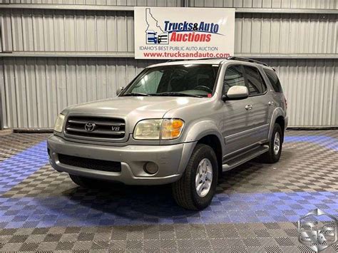 2001 Toyota Sequoia Limited Trucks And Auto Auctions