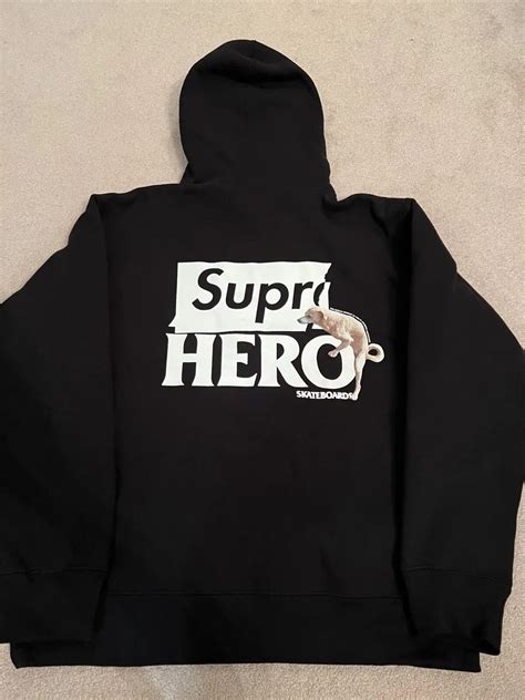 低価new Supreme Supreme Antihero Hooded Sweatshirtの 定番国産