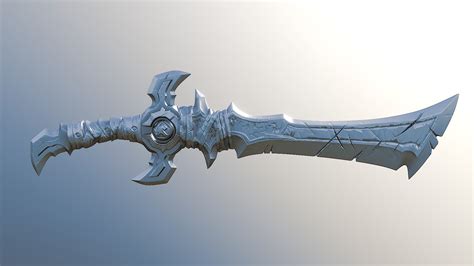 Stylized Sword 3d Model By Arcrift 44fcb65 Sketchfab
