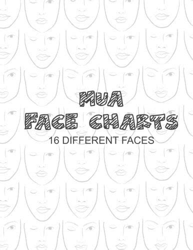 Mua Face Charts 16 Different Faces By Claire Buttler Goodreads