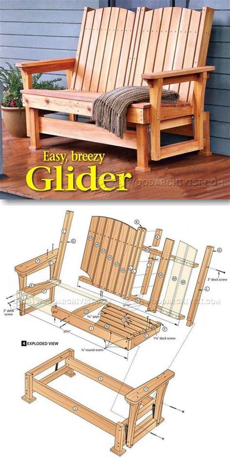 Check spelling or type a new query. Glider Bench Plans - Outdoor Furniture Plans & Projects ...