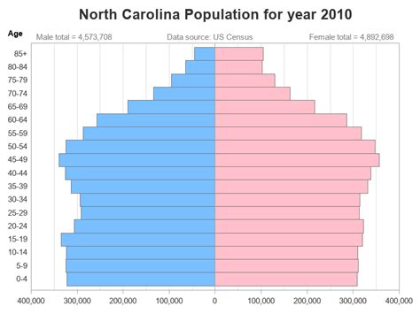 Analyzing Age And Gender Distribution With A Pyramid Chart Graphically Speaking