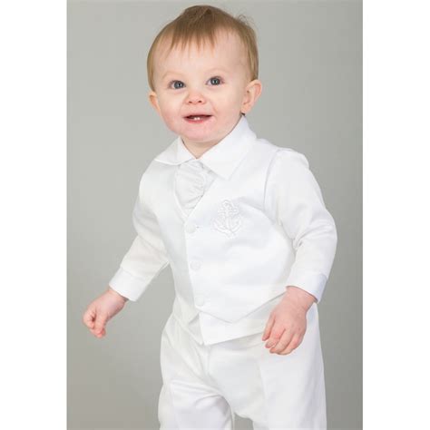 Baby Boy Satin Christening Outfit Vlrengbr