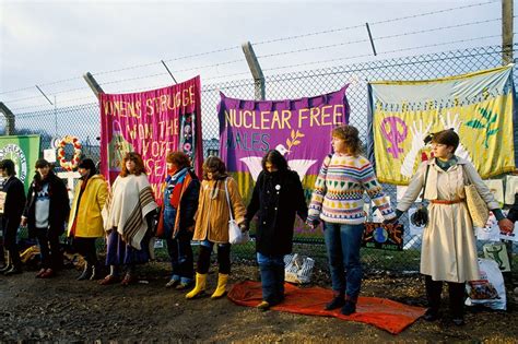 Women For Peace Banners From Greenham Common Irregulars Four
