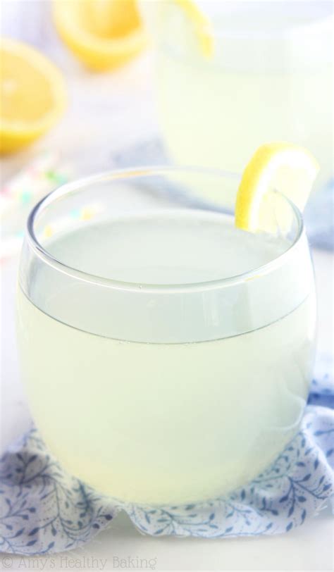 10 Minute Skinny Lemonade Healthy Lemonade Easy Clean Eating Recipes